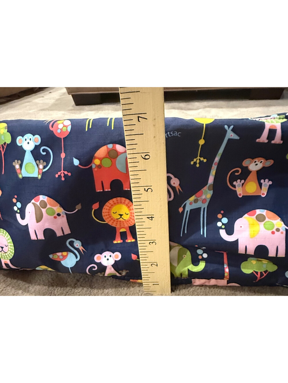 LeSportsac Baby Diaper Bag Ryan Tote Unisex Carry On Animal Print EUC - Picture 12 of 14